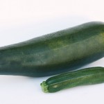 ズッキーニとマロウ : zucchini or courgette and mallow