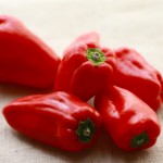赤ピーマン : Red sweet pepper